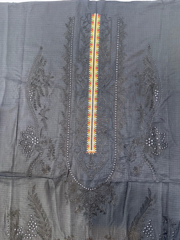 Embroidered Italian Viscose / Pure Zari Italian Viscose Dupatta