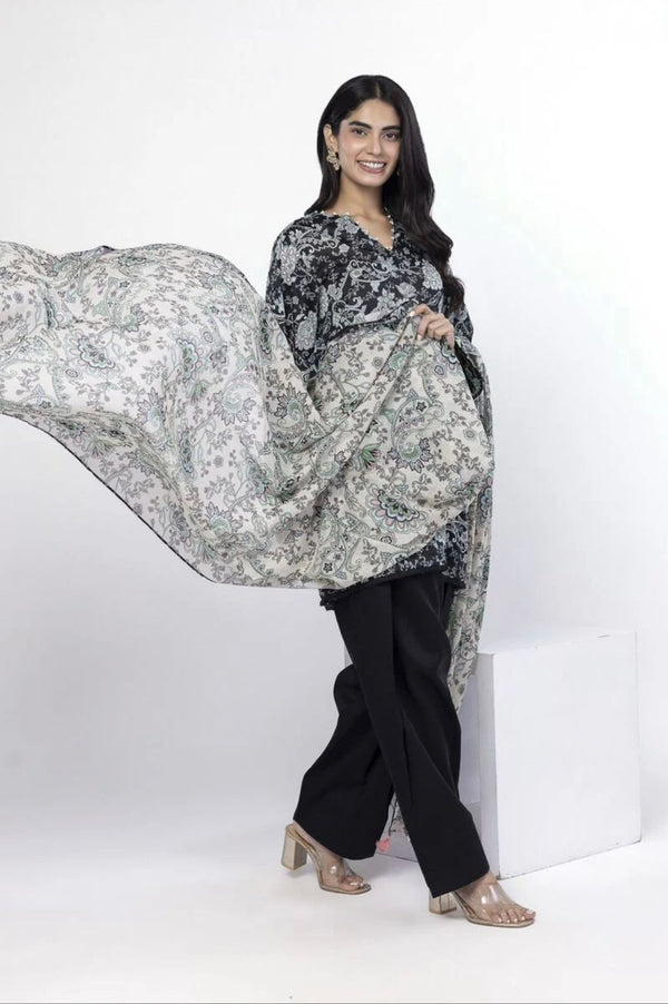 Embroidered Lawn 3-Piece Suit