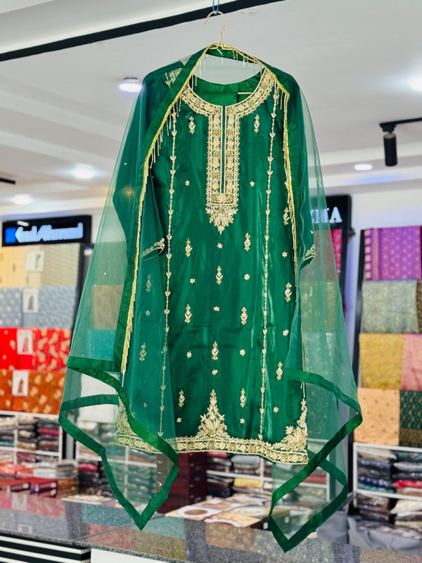 Hand-Made Silk Dhapka