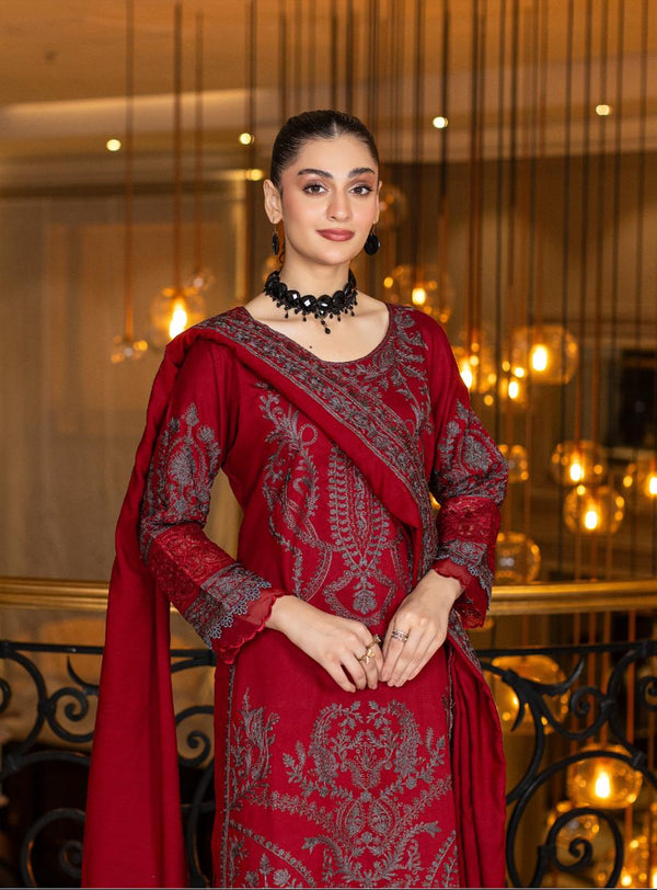 Embroidered Italian Viscose / Pure Zari Italian Viscose Dupatta