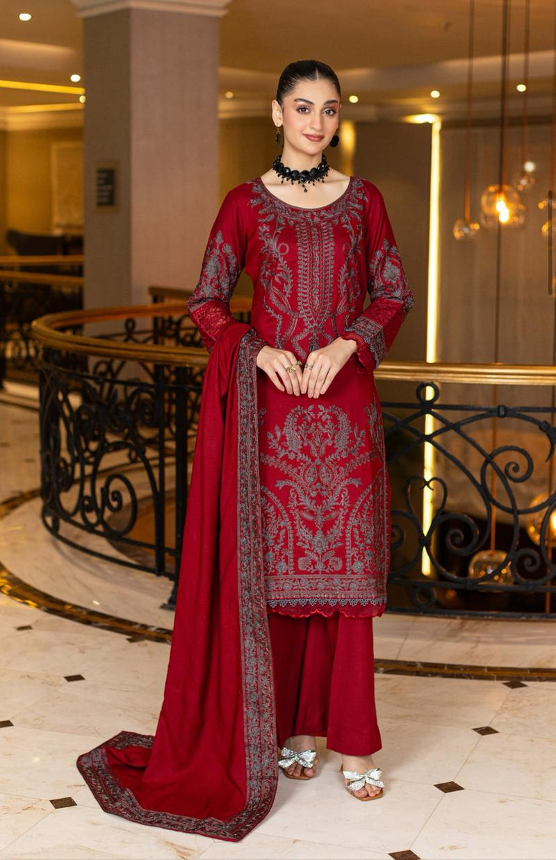 Embroidered Italian Viscose / Pure Zari Italian Viscose Dupatta