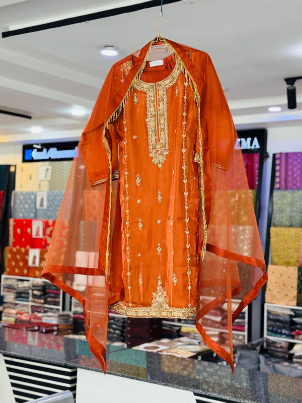 Hand-Made Silk Dhapka