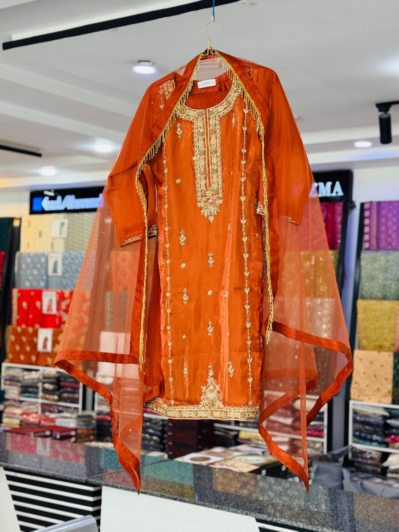 Hand-Made Silk Dhapka