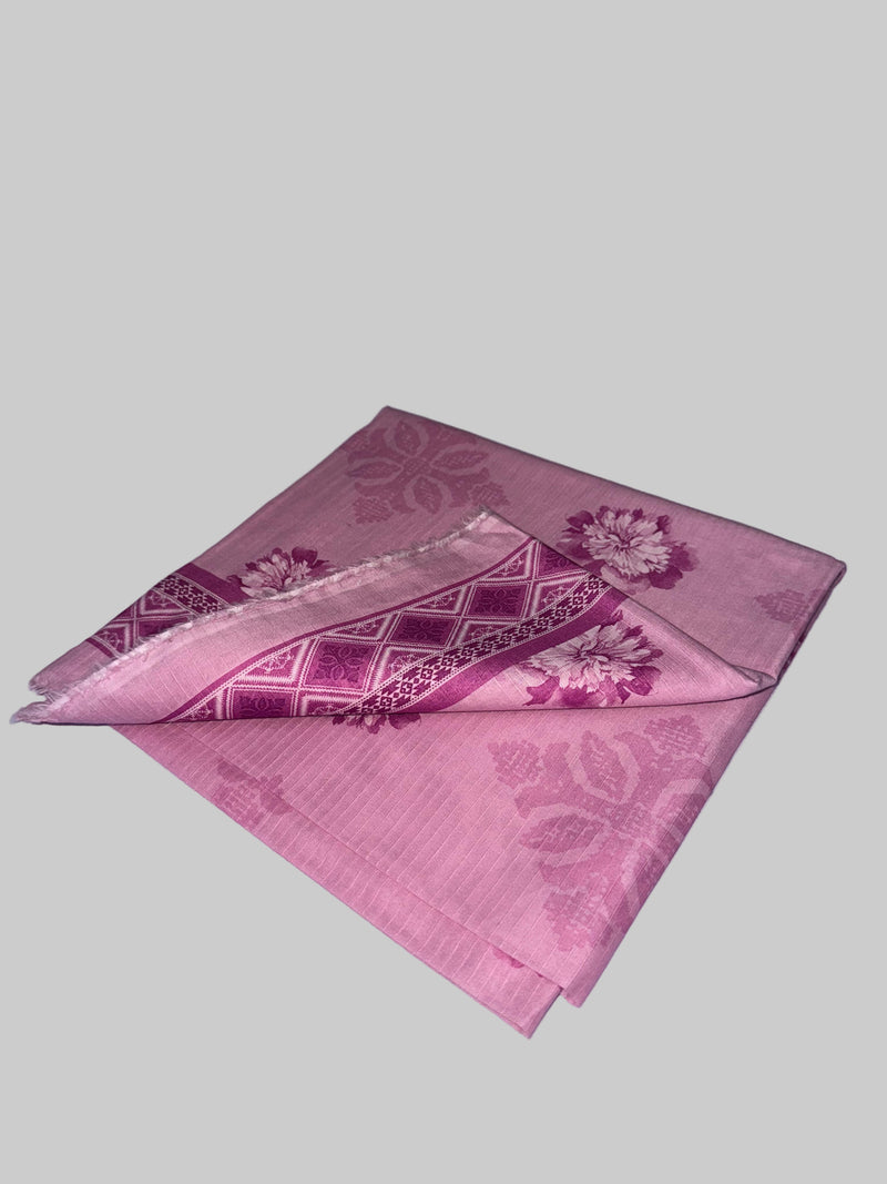 Slub Lawn Floral Printed 3-Piece Suit