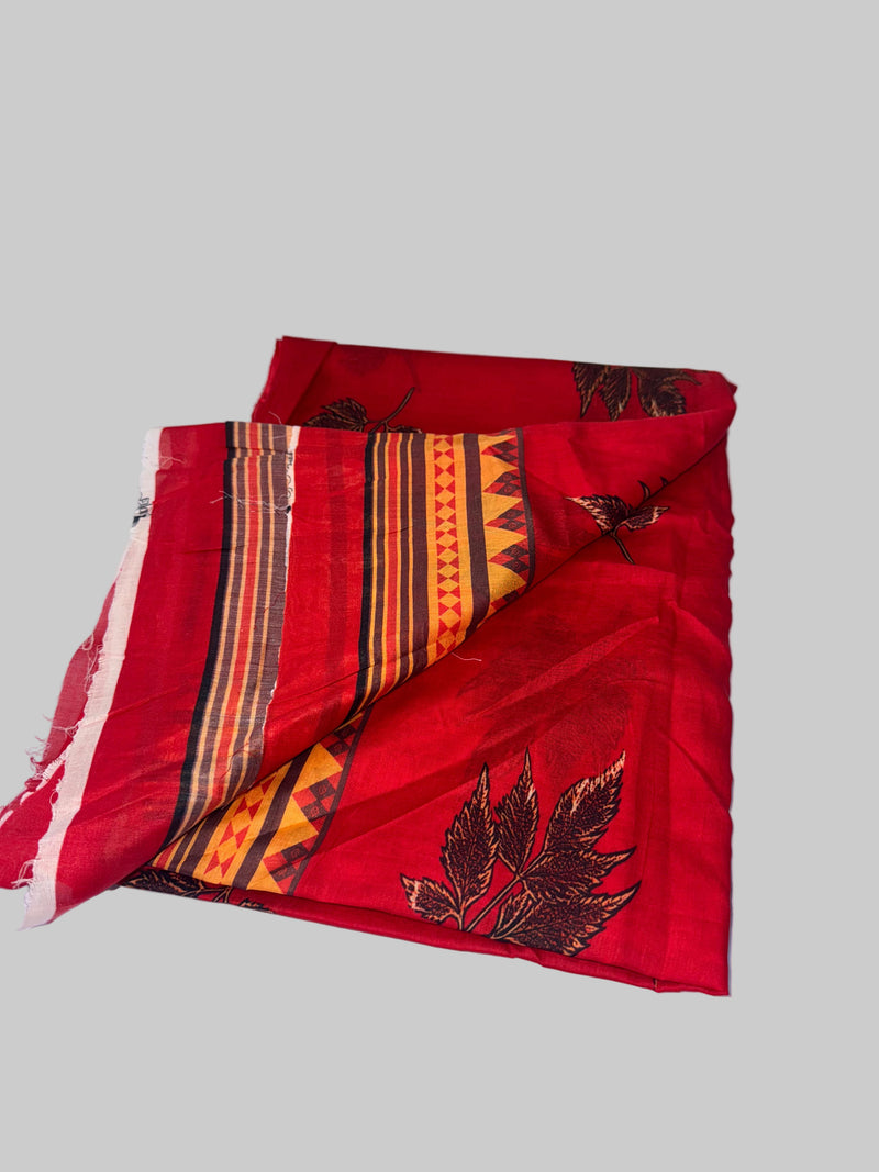 Slub Lawn Floral Printed 3-Piece Suit